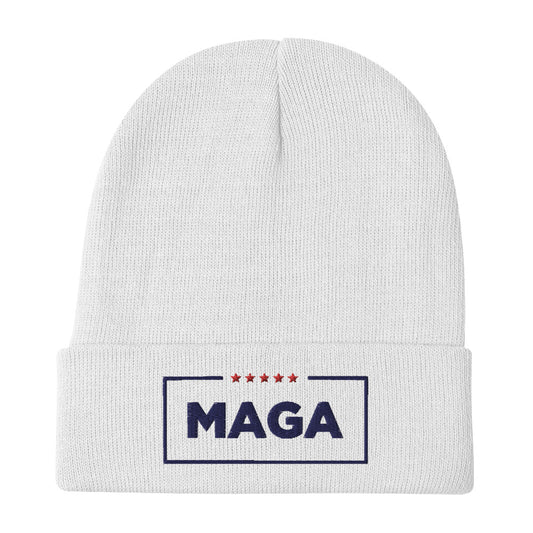 MAGA Embroidered Beanie